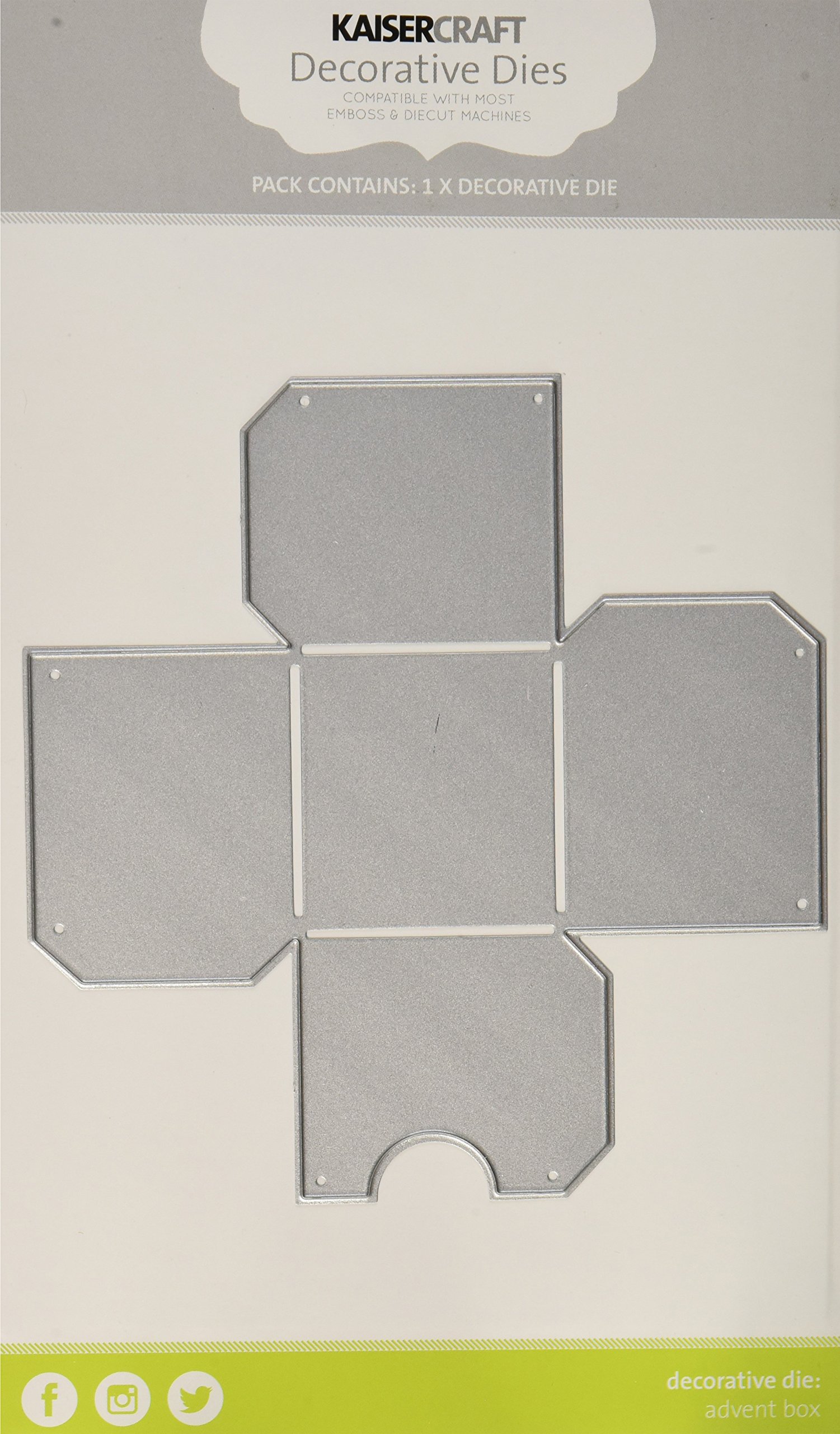 Kaiser Craft "Advent Box" Decorative Die