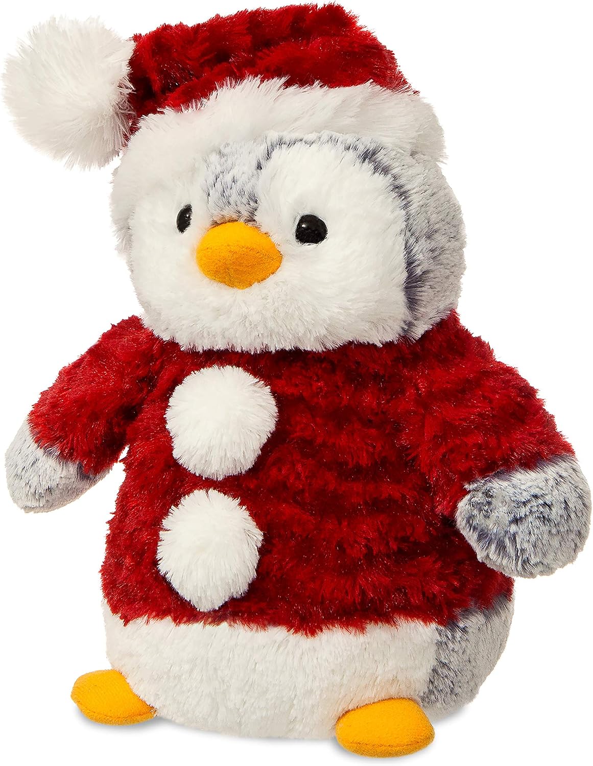 Aurora Pinguino De Papa Noel Juguete Suave Rojo 9 Pulgadas Relleno De Calcetin De Navidad Amazon Es Juguetes Y Juegos