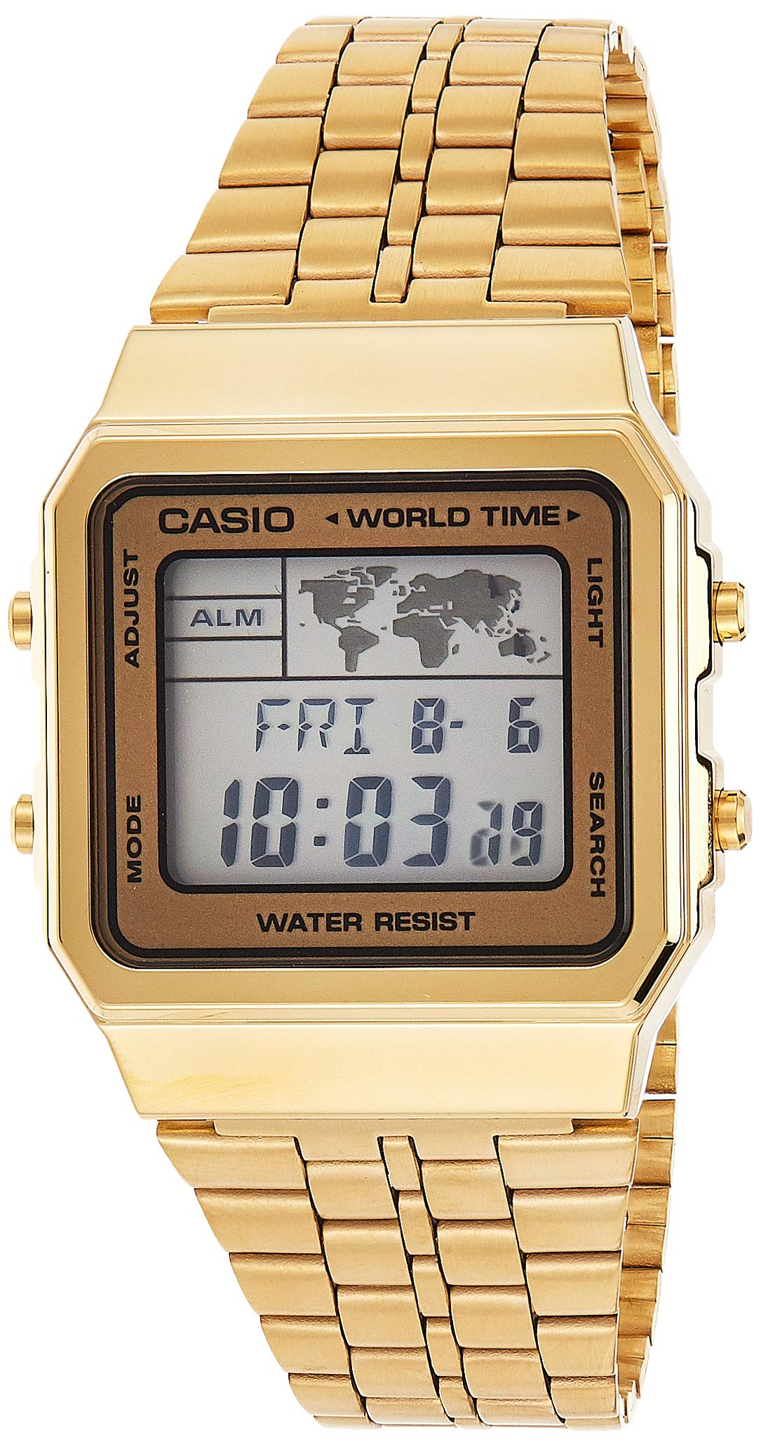casio vintage square digital watch