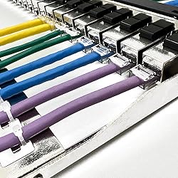ETS 24-Port CAT6A FTP Shielded 1U Patch Panel