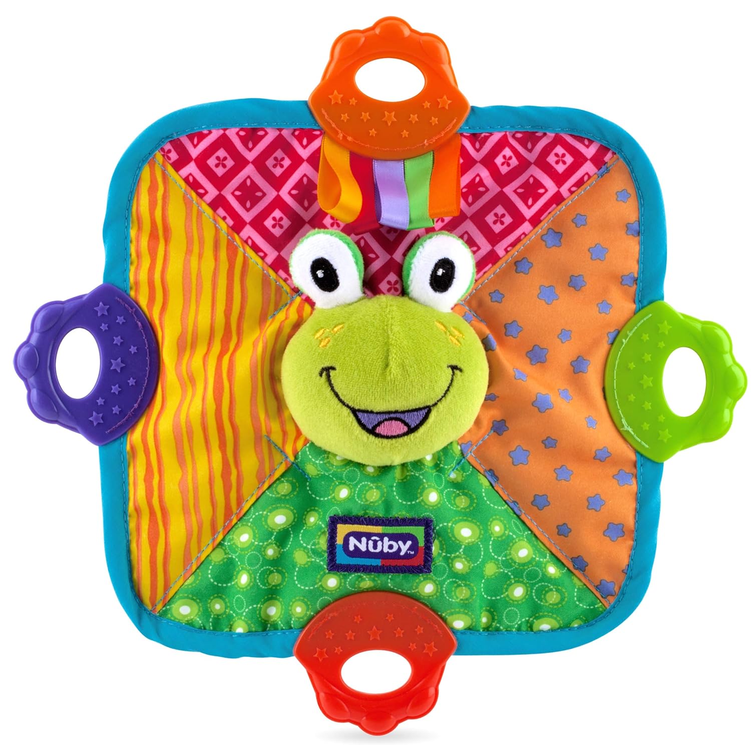 nuby teething blankie