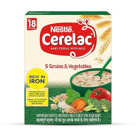 cereal for 18 month old
