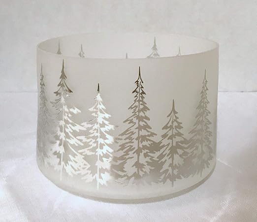 Vintage White Christmas Yankee Candle Country Kitchen Pre Black Band 22 Oz Ebay