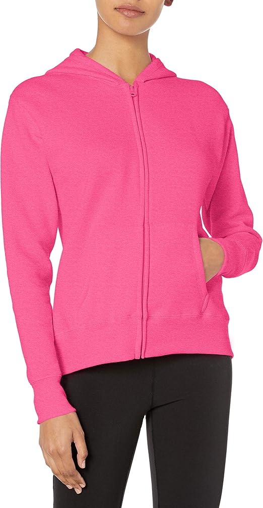 Hanes Women's Fleece FullZip Hood at Amazon Women's Coats Shop
