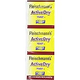 Fleischmann's Active Dry Yeast,0.25 Ounce, 3 Count