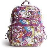 Vera Bradley Women's Featherweight Large Bancroft Backpack, Flutter, One Size