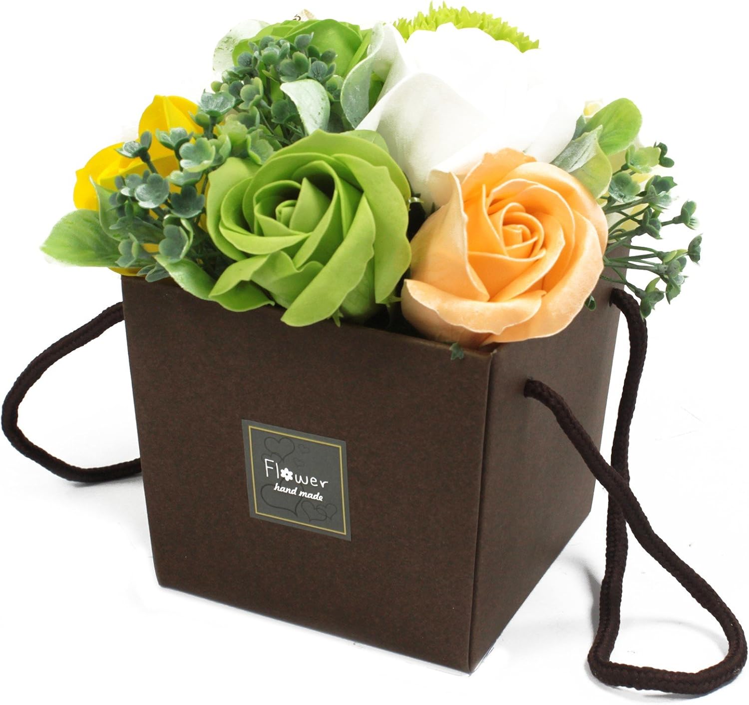 Soap Flower Bouquet Spring Flowers Amazon.co.uk Beauty