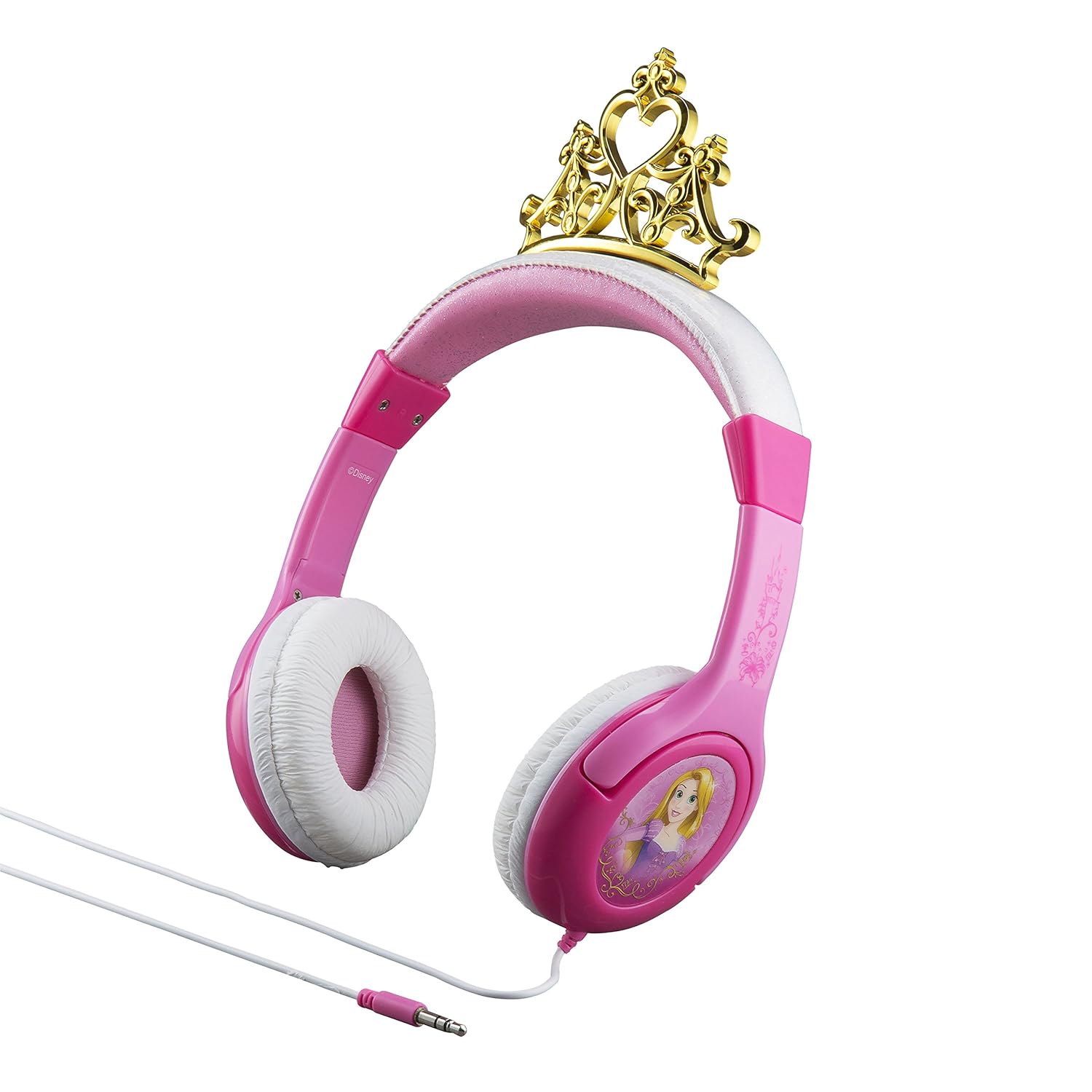 Disney Princess Kid Friendly Character Youth Headphones with Ariel from