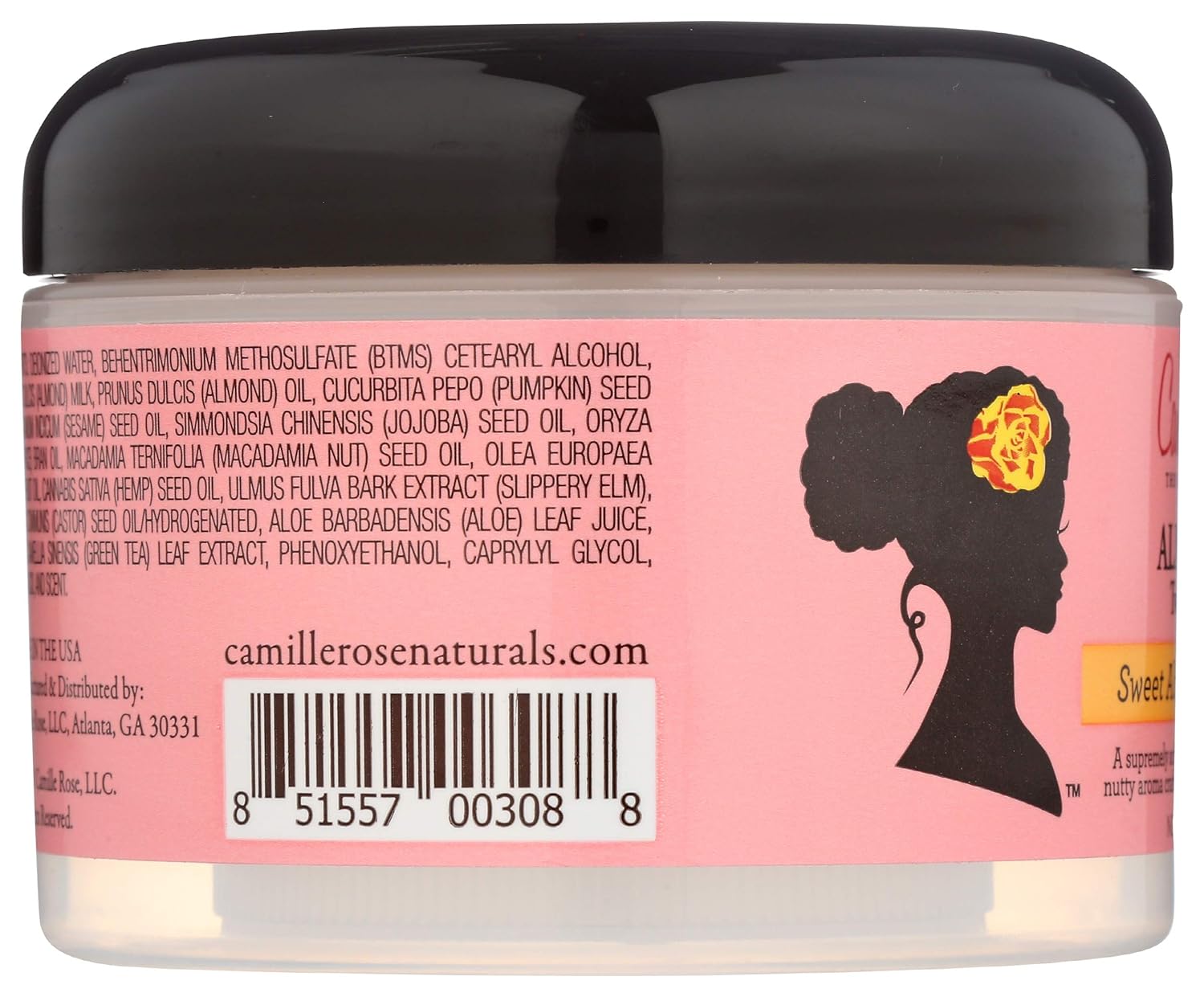 Camille Rose Almond Jai Twisting Butter, 8 fl oz : Standard Hair Conditioners : Beauty