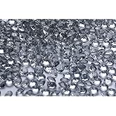 Angzhia 2000 pcs/Pack Wedding Table Scatter Confetti Crystals Acrylic Diamonds 8 mm Rhinestones for Wedding, Bridal Shower, Vase Beads Decorations (8mm, Light Gray)
