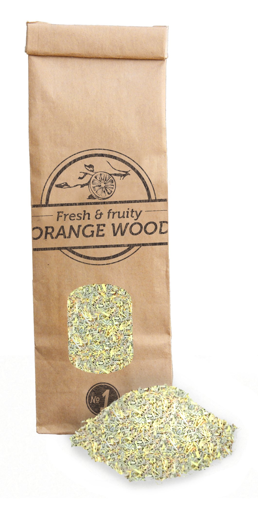 Smokey Olive Wood 300mL smoking dust, orangewood, smoking chips fine, grain size 0-1mm, SOW-413
