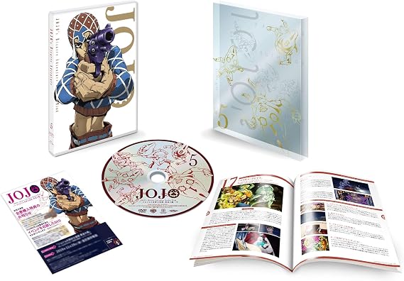 ジョジョの奇妙な冒険 黄金の風 Vol 5 17 話 初回仕様版 Dvd アニメ Amazon