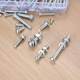 Vwoqiy M3 M4 M5 M6 Screws Nuts Washers Assortment Kit 1080 Pcs Cross Pan Head view 6