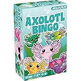 AQUARIUS Axolotl Family Bingo - Fun Family Party Game for Kids, Teens & Adults - Entertaining Game Night Gift - Officially Li