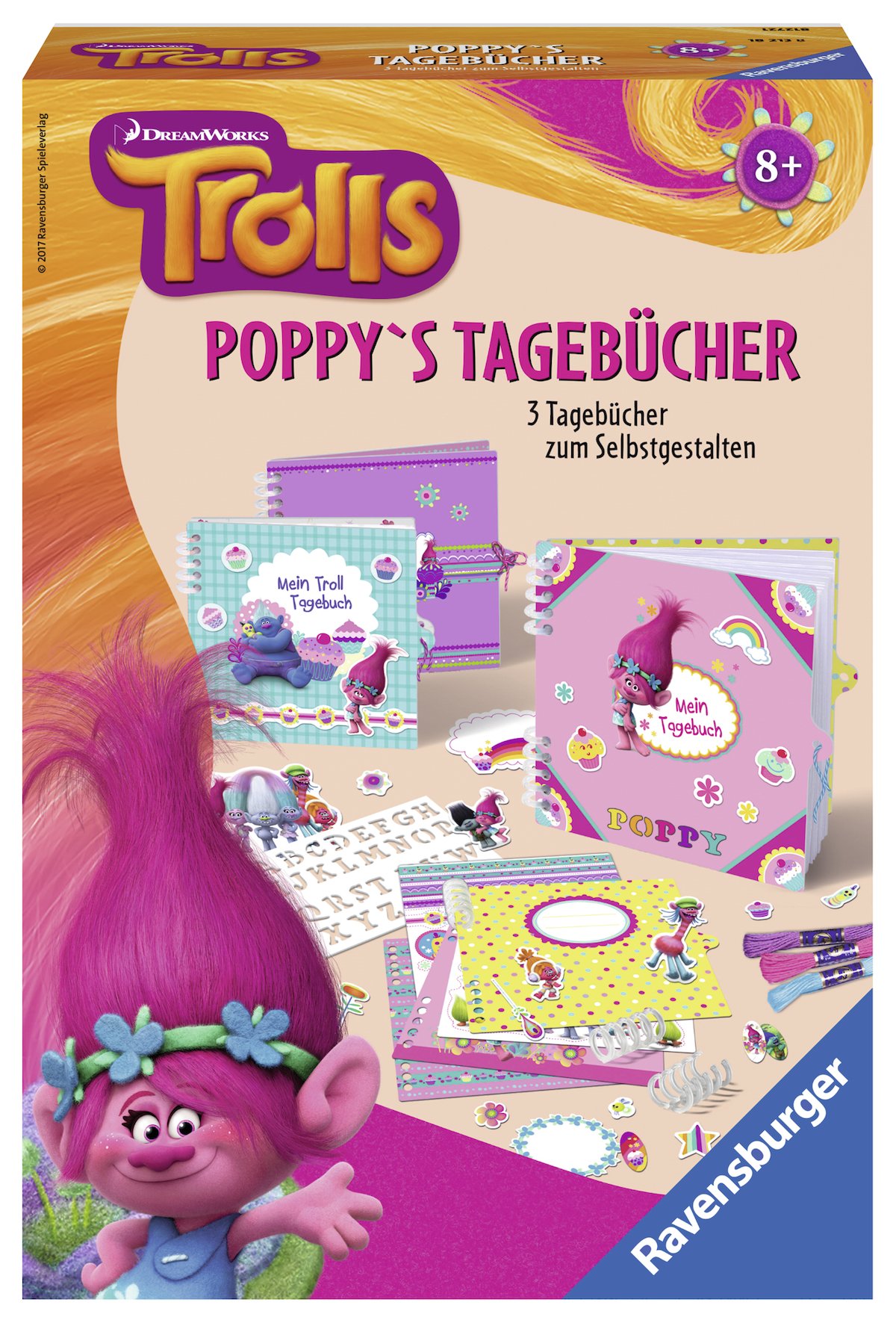 Ravensburger 18213 Trolls Poppy's Journals