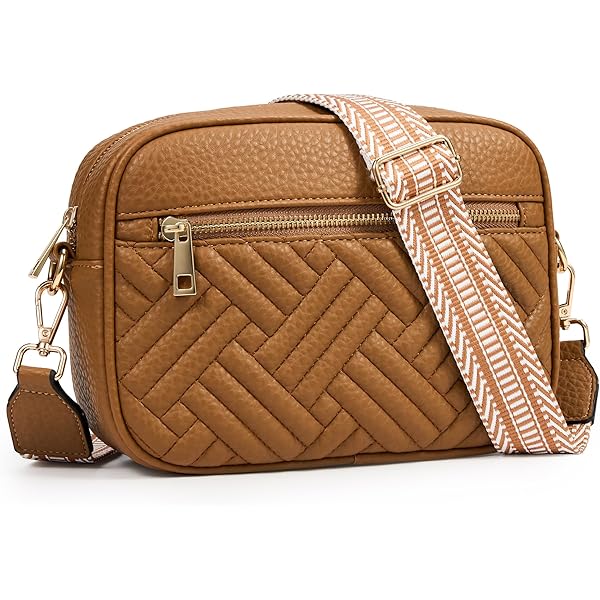VONMAY Crossbody Purse for Women Quilted Crossbody Bags Vegan