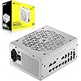 CORSAIR RM1000x Shift Fully Modular ATX Power Supply - 80 Plus Gold - ATX 3.0 - PCIe 5.0 - Zero RPM - Modular Side Interface - White