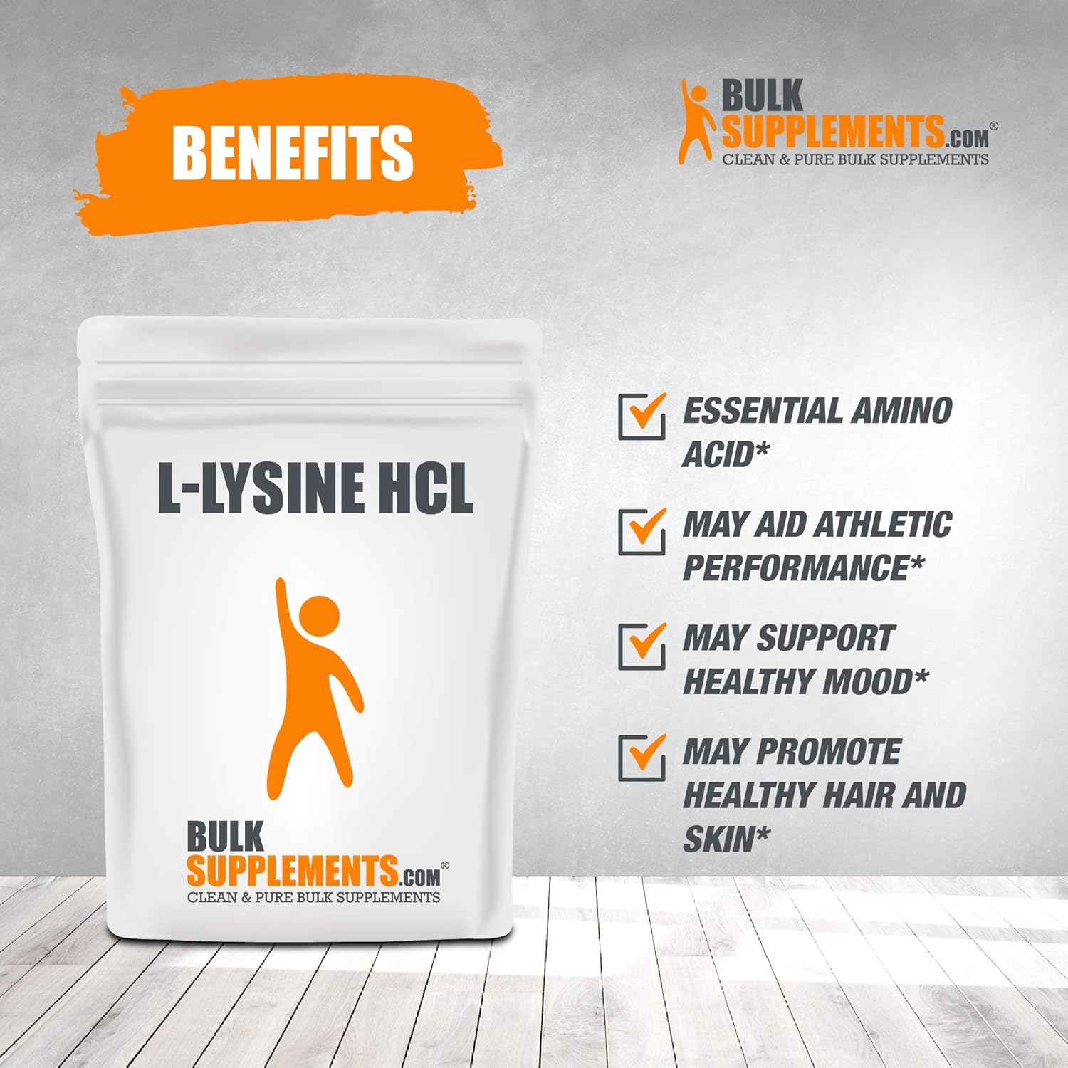 BulkSupplements L-Lysine HCL Powder (1 Kilogram): Health & Personal Care