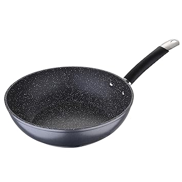 MasterPro Home Edition Black Sartén Wok, Aluminio Forjado, Gris, 28 cm: Amazon.es: Hogar