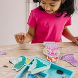 Melissa & Doug Disney Ariel Magnetic Wooden Doll Dress-Up Play Set 30+ Pieces view 5