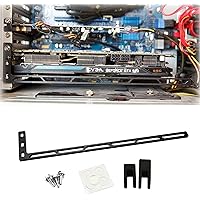CloverTale Graphics Card GPU Brace Support, Video Card Sag Holder Bracket, Anodized Aerospace Aluminum (Upgraded Version…