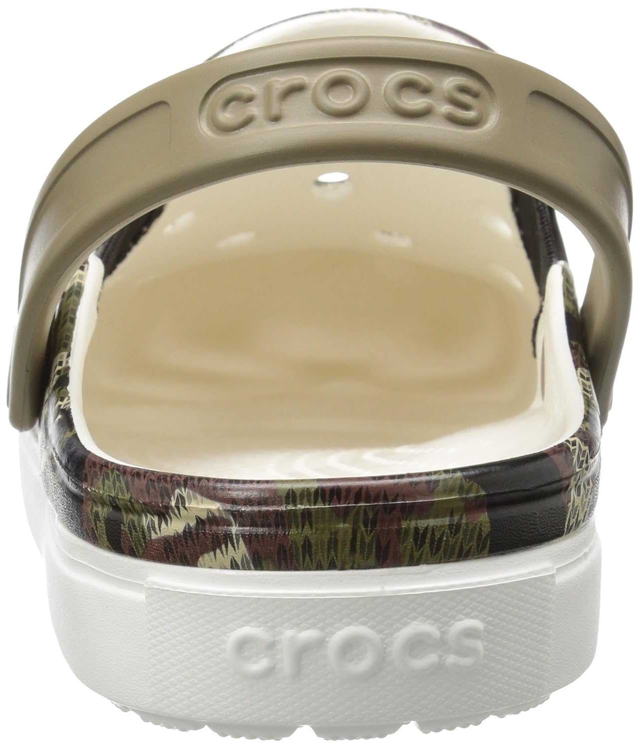 crocs citilane graphic men clog in brown