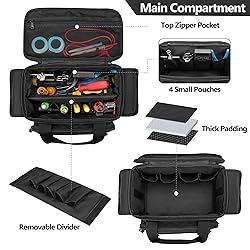 Rexmica Small Tool Bag with Anti-friction and Thick