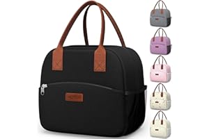 HOTOR Lunch Bag for Women & Men - Wear-Resistant & Leak-Proof Insulated Lunch Box with Large Capacity, Multi-Functional Coole