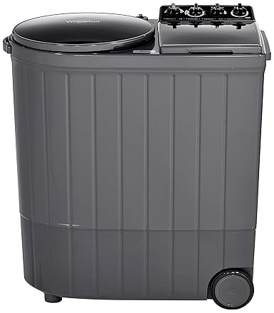 Whirlpool 10.5 kg Semi-Automatic Top Loading Washing Machine (ACE 10.5 XL, Graphite Grey)