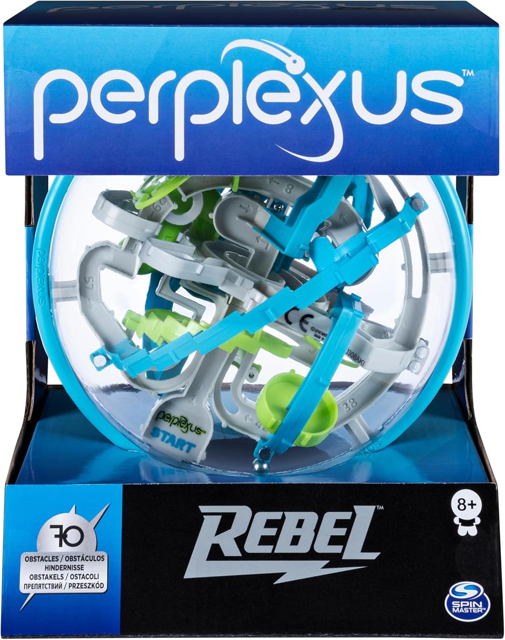 Spin Master Games Perplexus Rebel 3D Maze Game 70 Obstacles Sphere