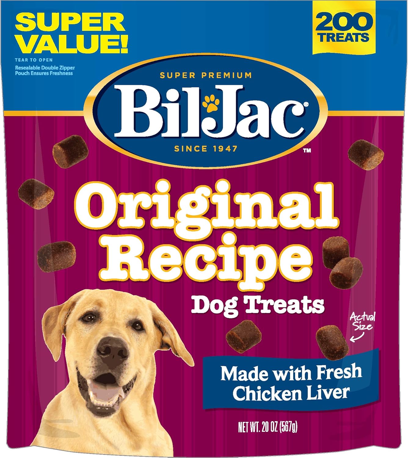 Bil-Jac Liver Dog Treats - 20 oz 