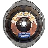 Wilton Perfect Results Premium Non-Stick 9.51-Inch Fluted Tube Pan, Steel Cake Pan