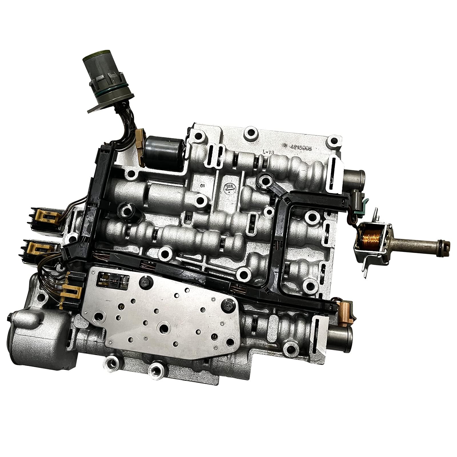 Photo 1 of 4L60E/4L65E Transmissions Shift Valve Body Compatibile with GM 4L70E Transmissions Shift Solenoid Plate and Harness (4L60E 96-02)