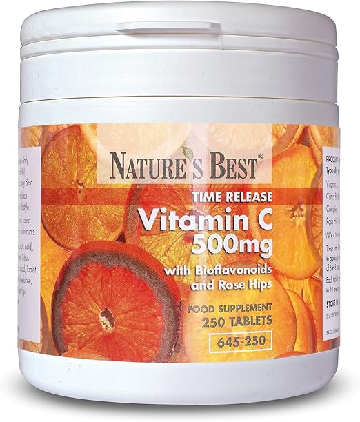 Vitamin C 500mg Advanced Time Release Vitamin C with Rosehips and