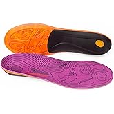 Superfeet Hike Women's Support Insoles - Trim-to-Fit Comfort Carbon Fiber Orthotic Inserts for Hiking Boots or Shoes - Professional Grade - 6.5-8 Women