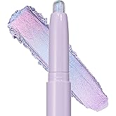 ColourPop Shadow Stix - Multichrome Cream Eyeshadow Stick with Long-Lasting Color - Multi-Use Cream Makeup with a Built-In Sharpener & Precise Tip for Easy Application - Cotton Candy (0.05 oz)