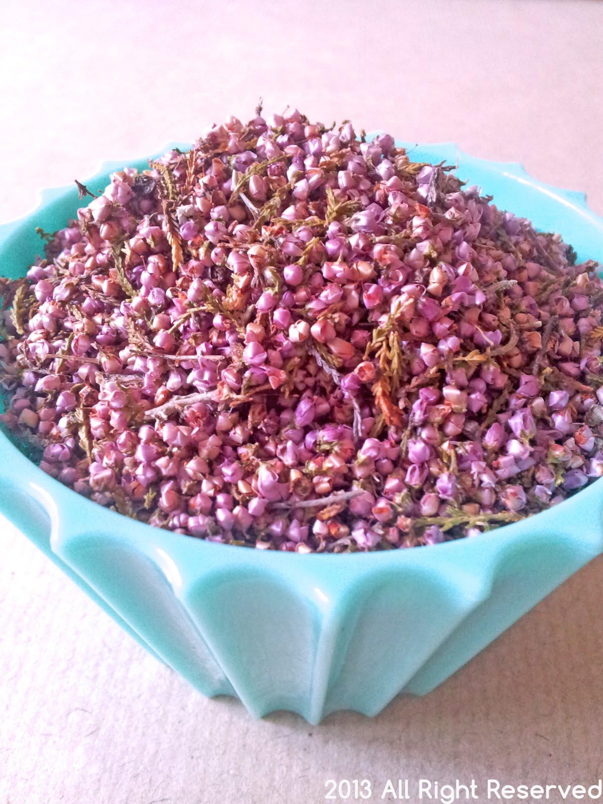 Dried Flowers Various in Grams- lavender, rose petals, heather grains, marigold (Heather Grains, 18g)
