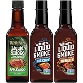 Wright's Liquid Smoke Applewood,Hickory &amp; Mesquite (3 Pack) 3.5 oz