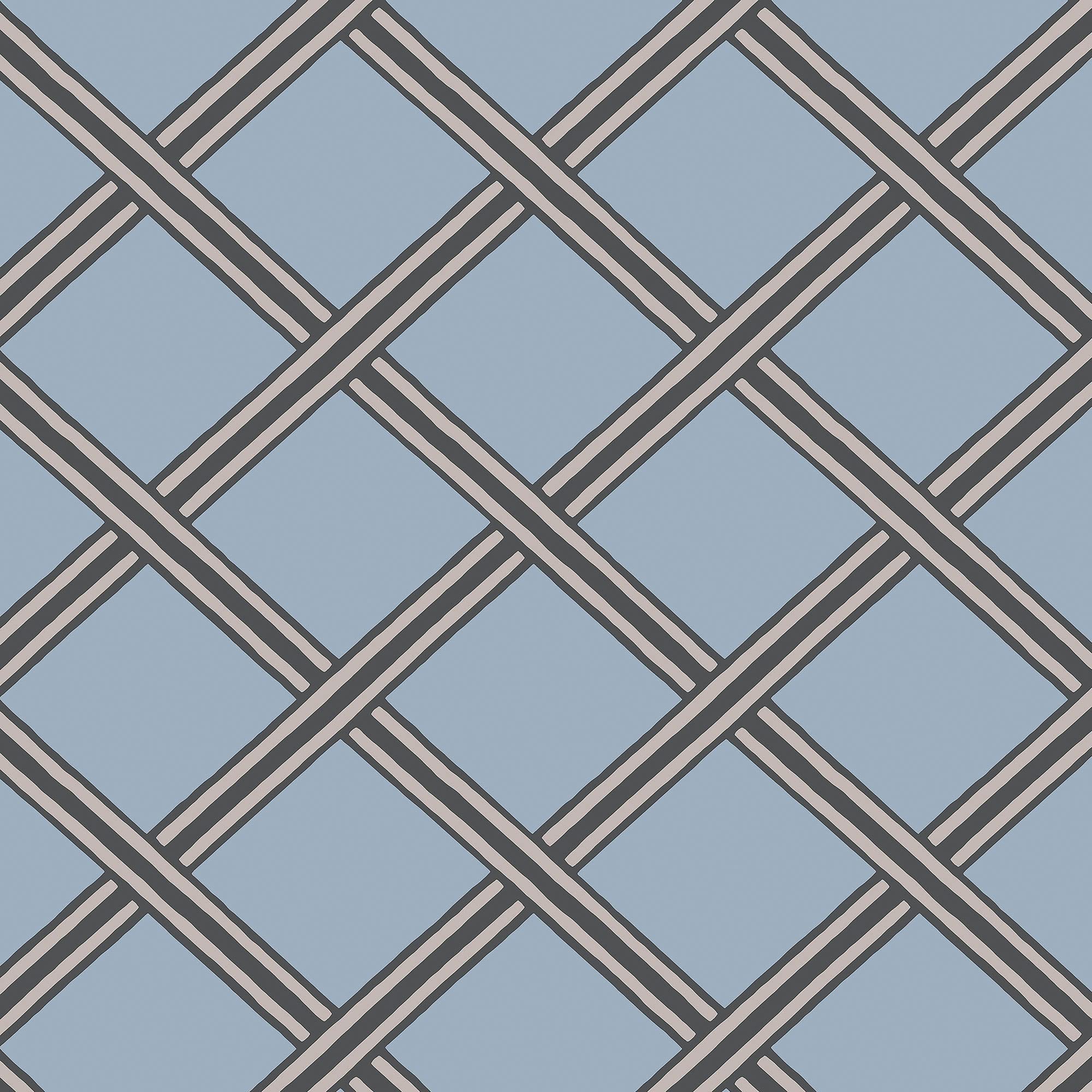Galerie BO23032 Luxe Braid Wallpaper, Blue, 10.05m x 53cm