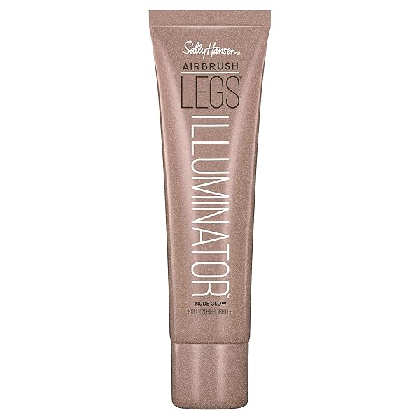 SALLY HANSEN AIRBRUSH LEGS, ILLUMINATOR LEG MAKEUP, NUDE GLOW 3.3 OZ.