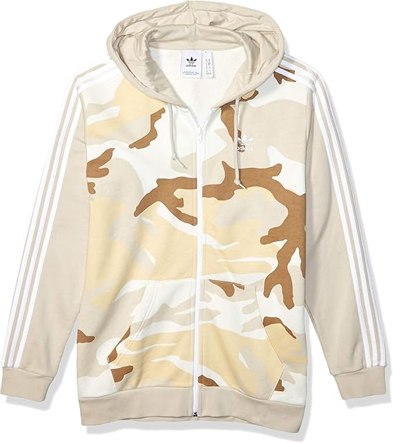 adidas camo zip hoodie