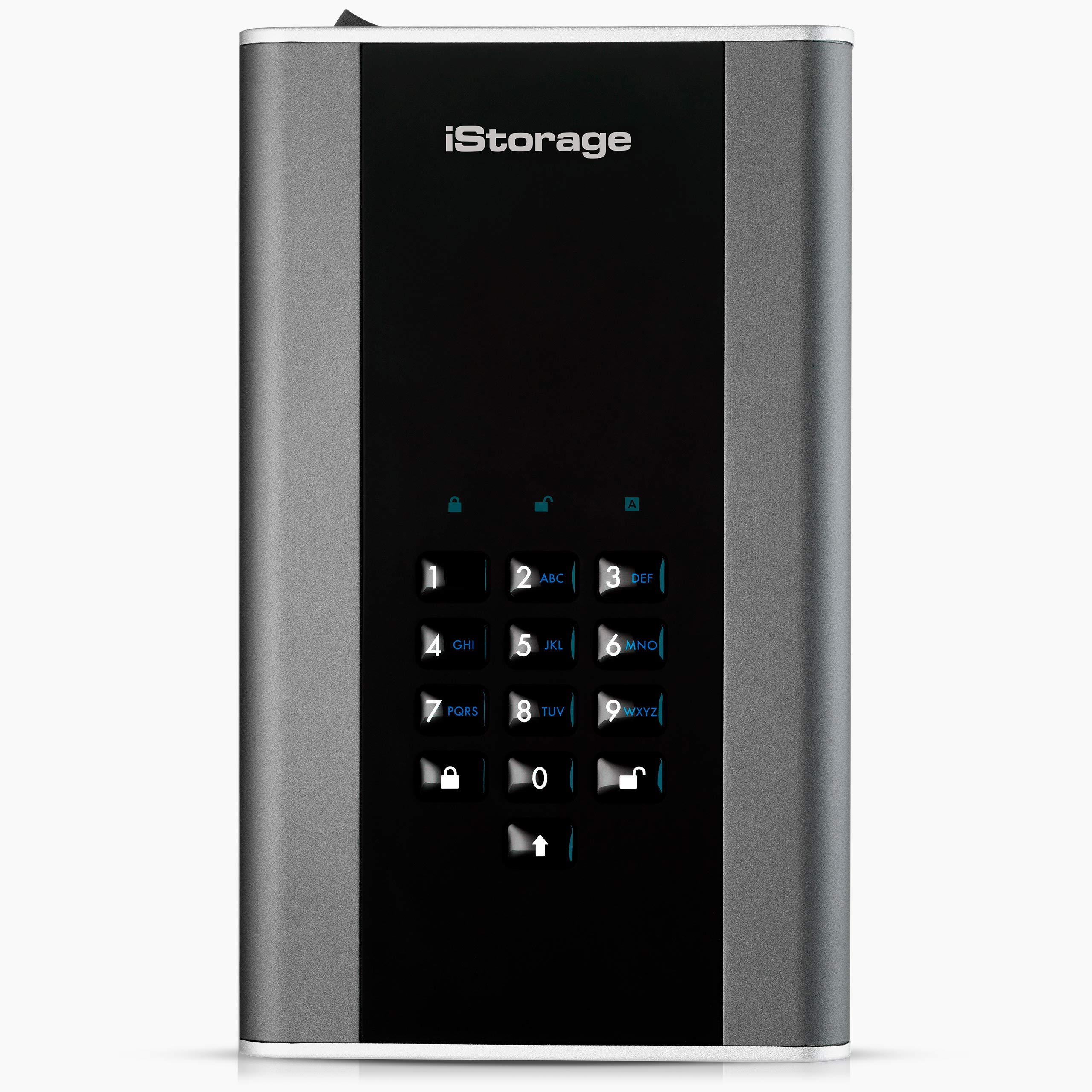 iStorage diskAshur DT2 256-bit 12TB - FIPS Level 3 Certified - Secure encrypted Desktop Hard Drive - Password Protected