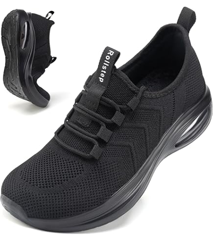 Amazon.com | ZXVX Wide Toe Box Shoes Women Non-Slip Wide Width