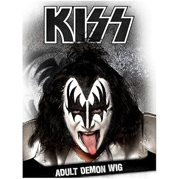 FUN Costumes KISS Demon Wig Standard