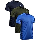 NELEUS Men's Dry Fit Mesh Athletic Shirts