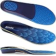 SIIHEA Arch Support Shoe Inserts, Hollow Structural Shock Absorbing, Orthotics Cushioning Shoe Insoles for Relieve Plantar Fasciitis, Achilles Tendonitis, Flat Feet, High Arch (L)