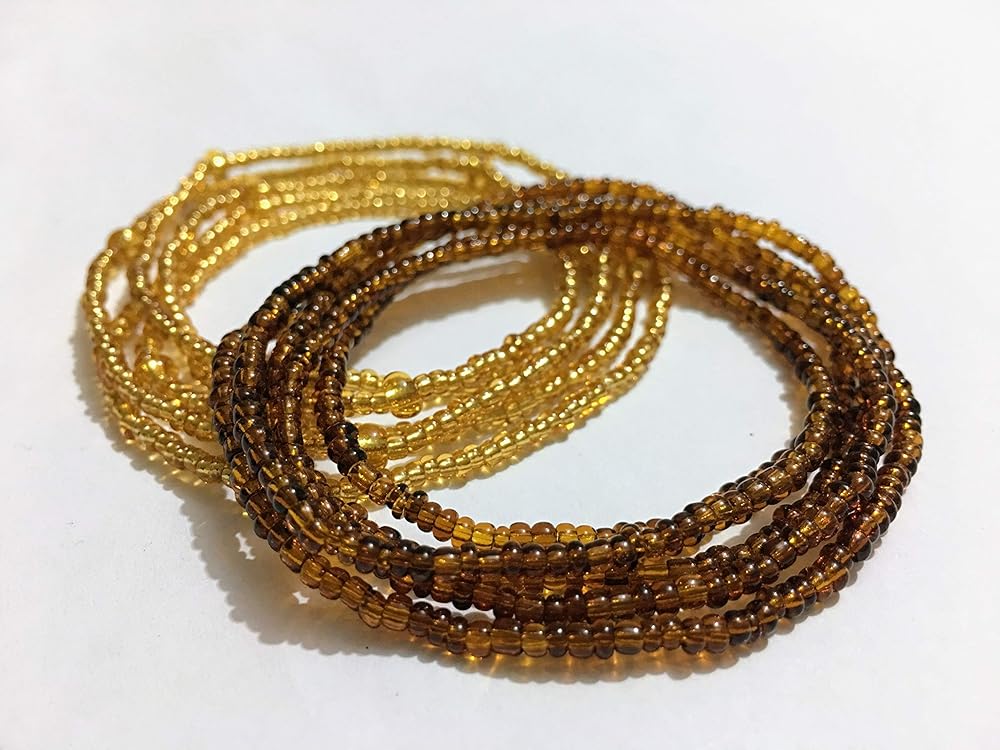 real gold waist beads