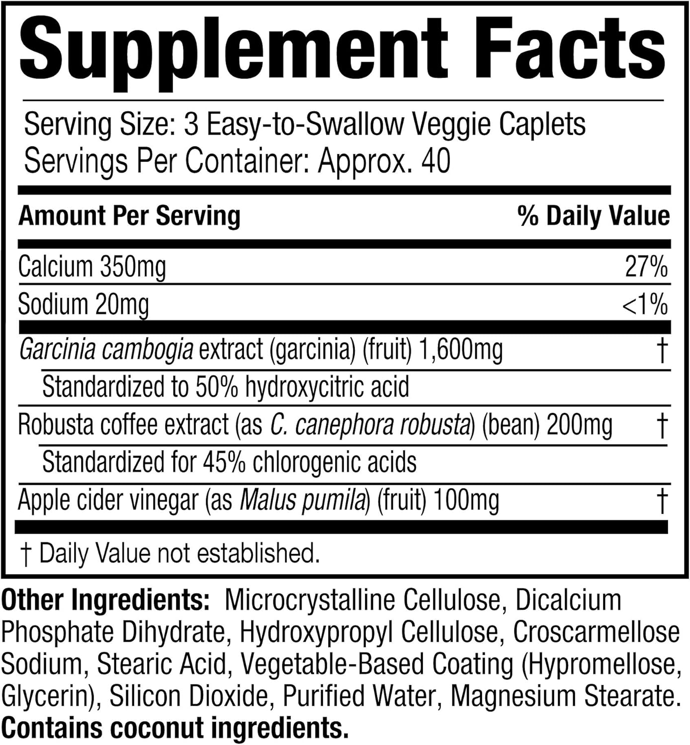 Garcinia Cambogia Weight Loss Pills for Women & Men | Purely Inspired 100% Pure Garcinia Cambogia | Featuring Apple Cider Vinegar | Weight Loss Supplement Pills, 120 Pills (packaging may vary): Health & Personal Care
