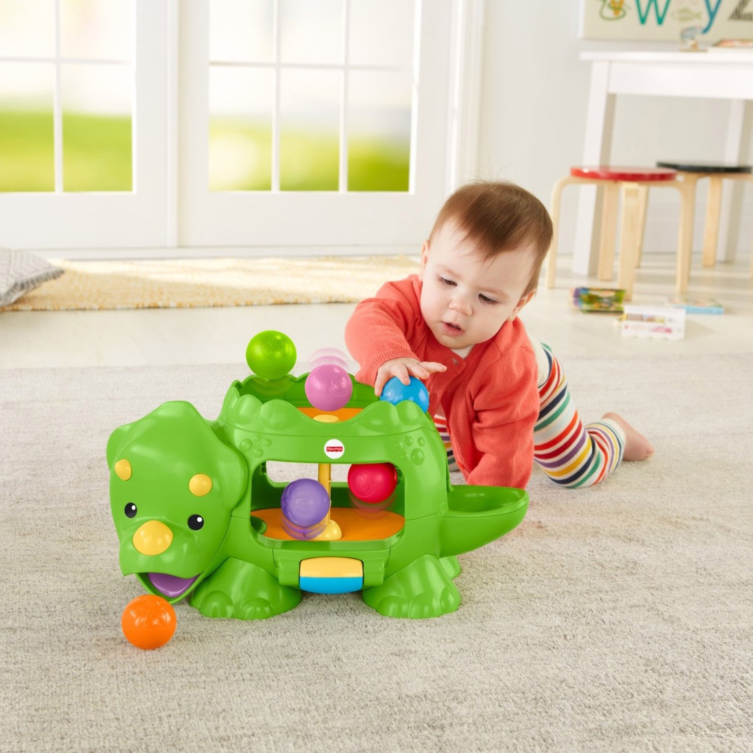 fisher price dinosaur ball popper