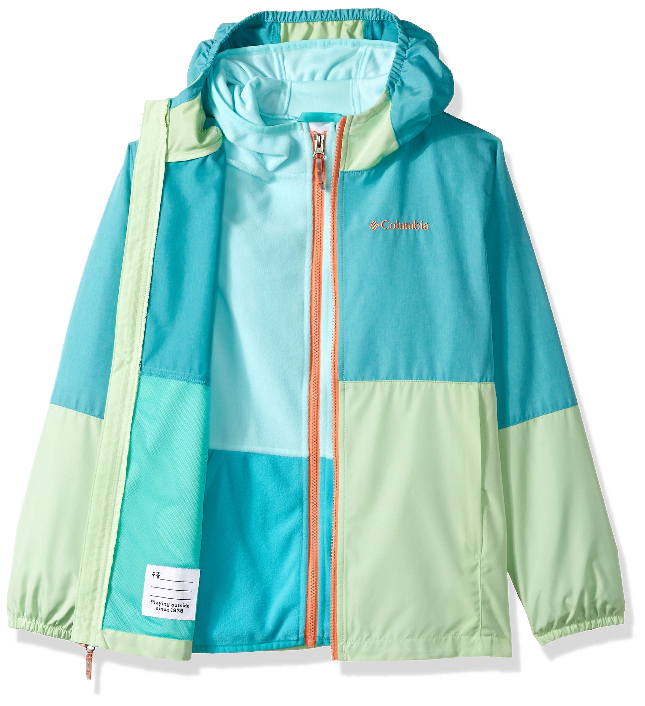 Columbia Kids' Little Endless Explorer Interchange Jacket, Key West, Geyser, XXS on Galleon